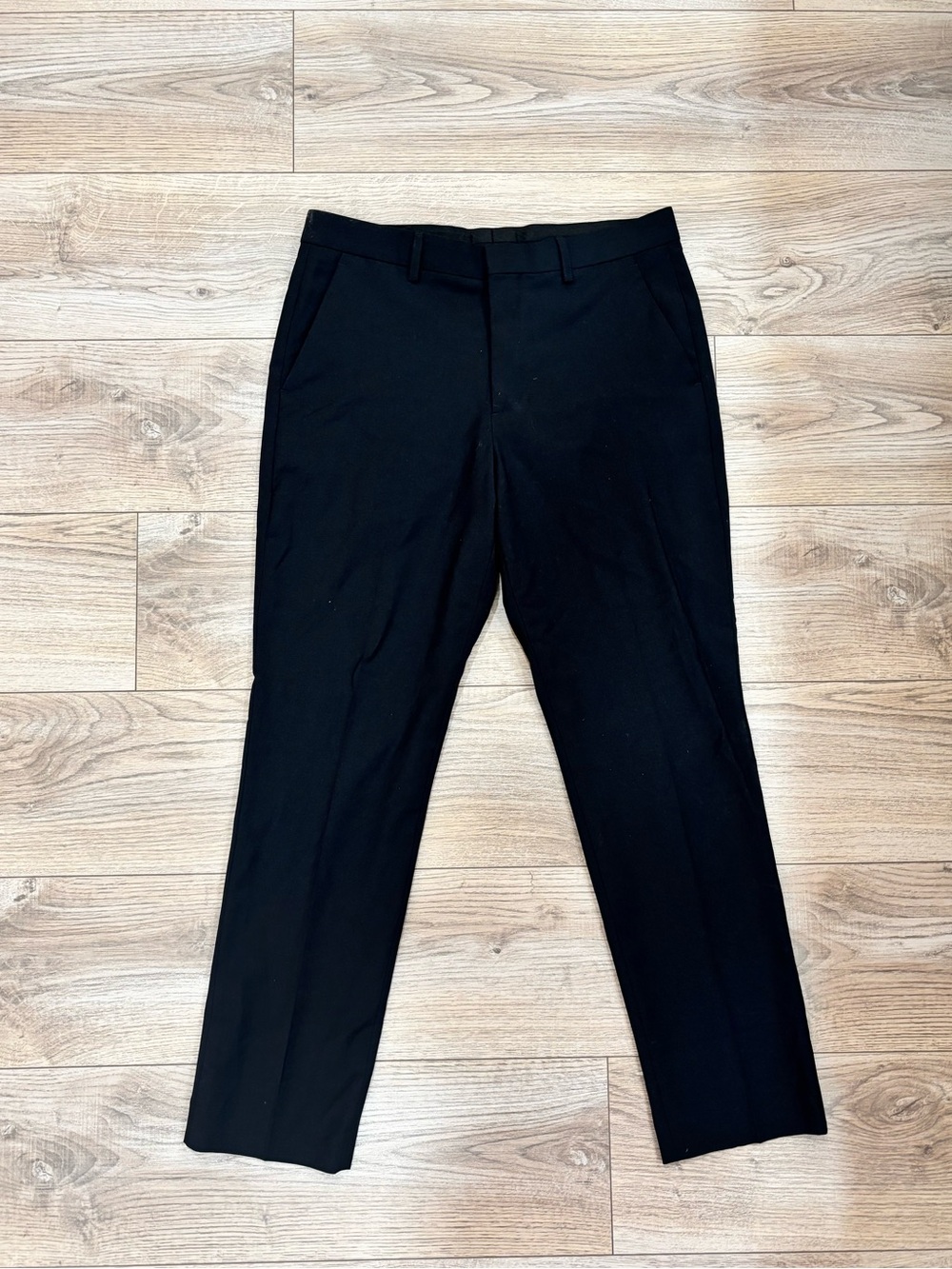 Express Men’s Slim Fit Black Dress Pants 31x32